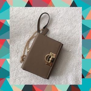 Cute nude square purse